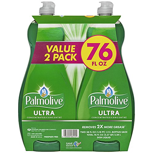 Image of Palmolive Ultra Liquid Dish Soap, Original - 38 Fluid Ounce (Twin Pack)