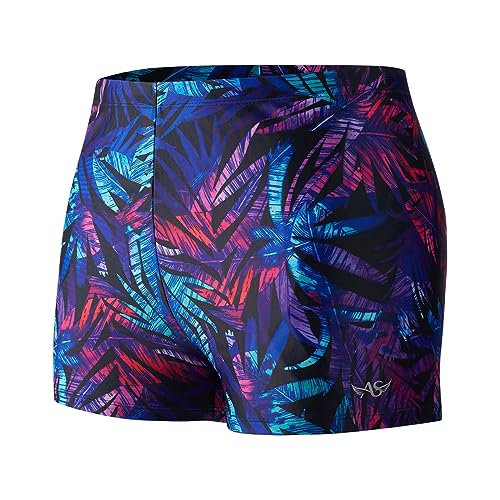 Image of Angel season Swim Jammers for Men Square Leg Swimsuit Athletic Training Quick Dry Chlorine Resistant Mens Swim Briefs