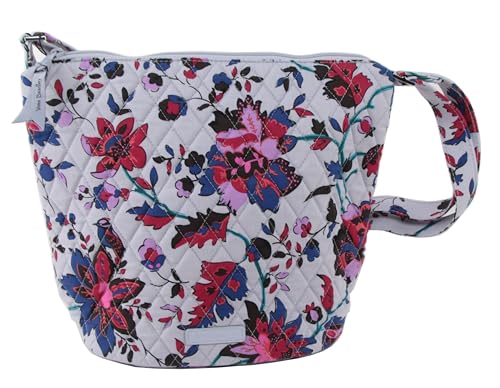 Vera Bradley Bucket Crossbody Bag in Cotton, Vineyard Floral