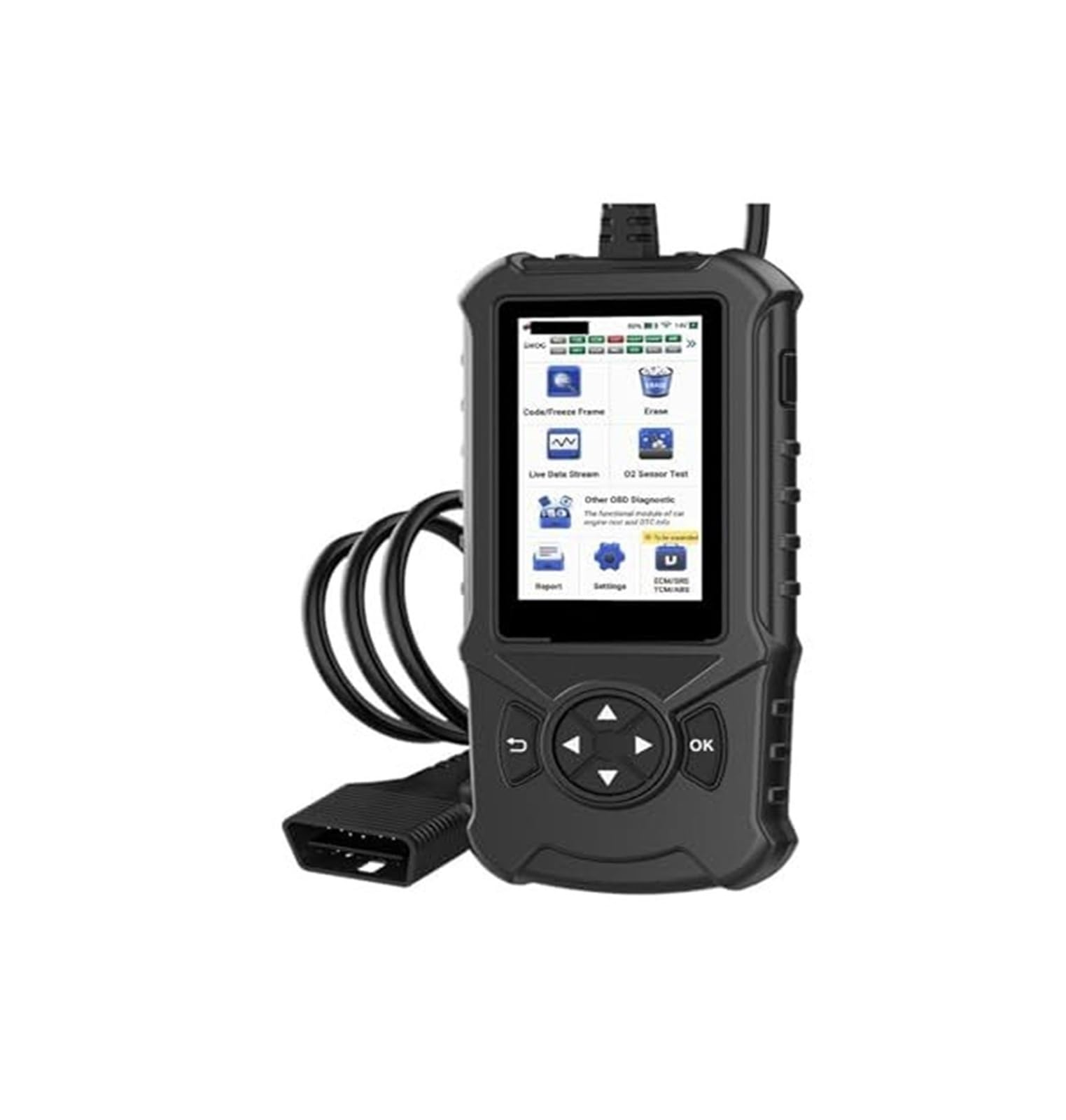 CDE900 Narzędzie diagnostyczne samochodu OBD2 4 skanowanie silnika systemowego i 28 funkcji resetowania dla samochodów osobowych, SUV-ów lekkich ciężarówek