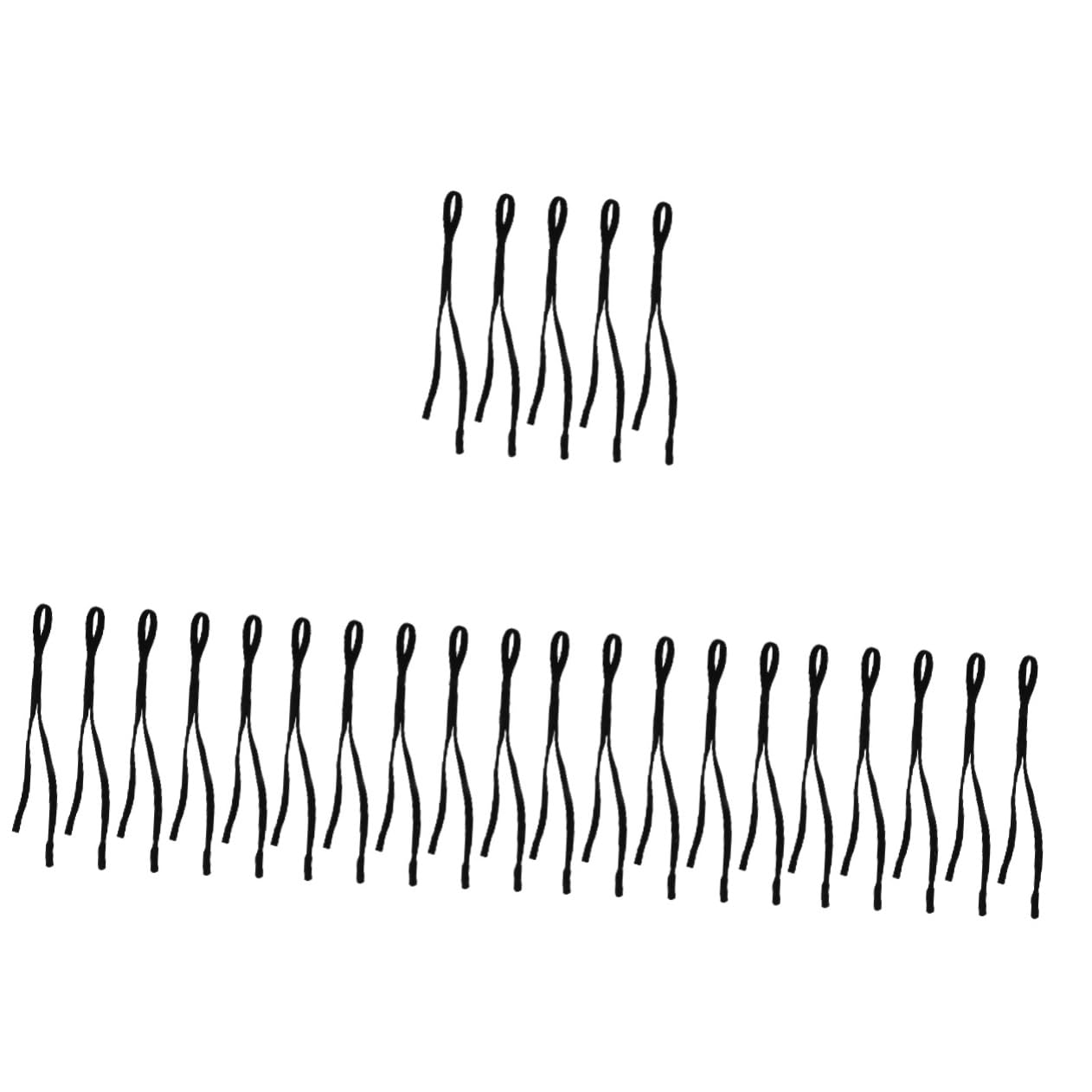 BESPORTBLE Cordino Per Occhiali Impugnatura Antiscivolo Per Occhiali Porta Occhiali Intorno Collo Cinghia Di Correre Sport Eyewear Reteiner Poliestere Black