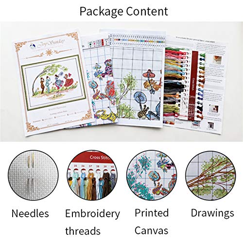 Zeess Tempo Libero Steet Cross Stitch Kit 14CT