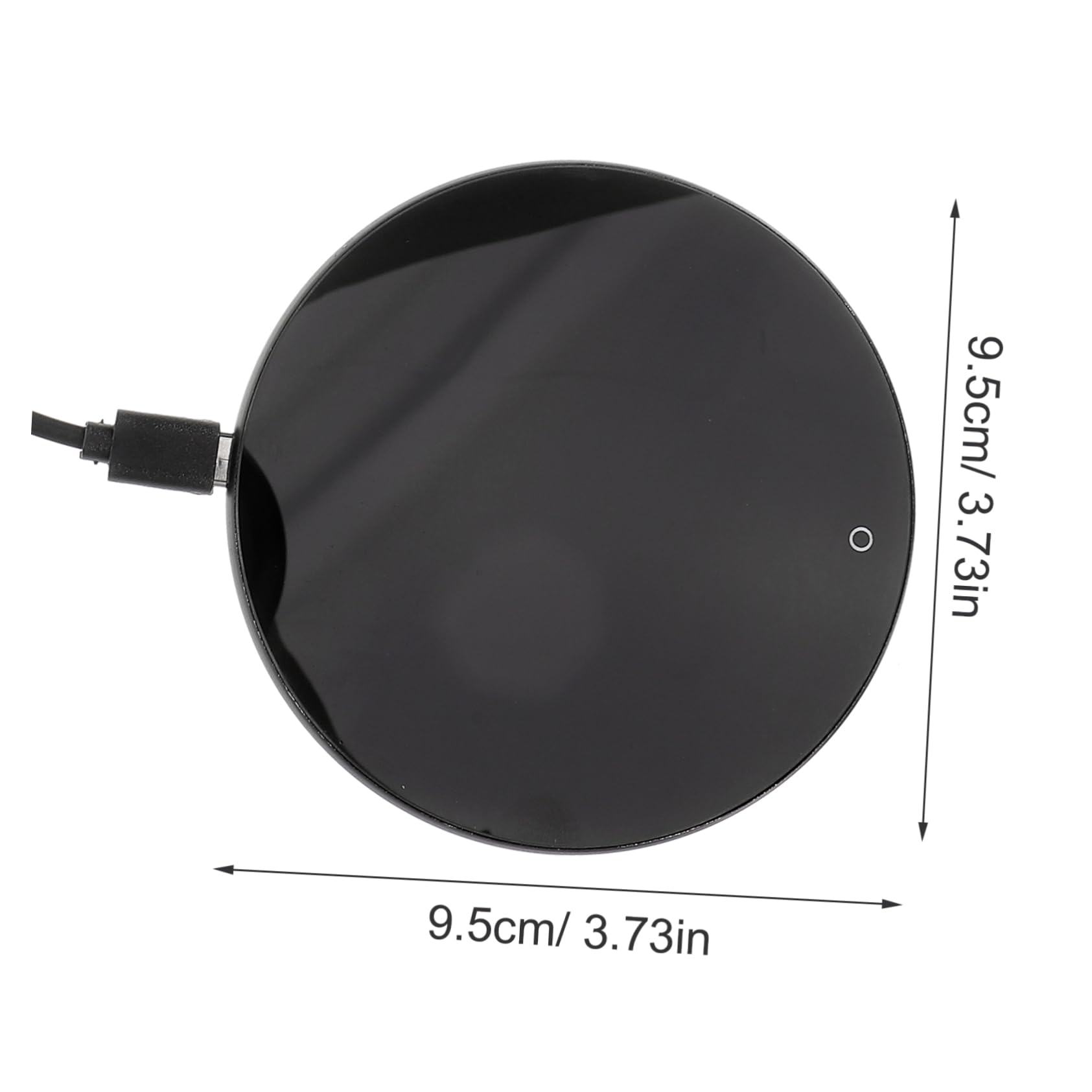 PRETYZOOM 1Set Electric Mug Warmer Type Beverage Warmer for Home Office Fast Heating Cup Warmer with Temperature Settings Compact Design for Milk Tea