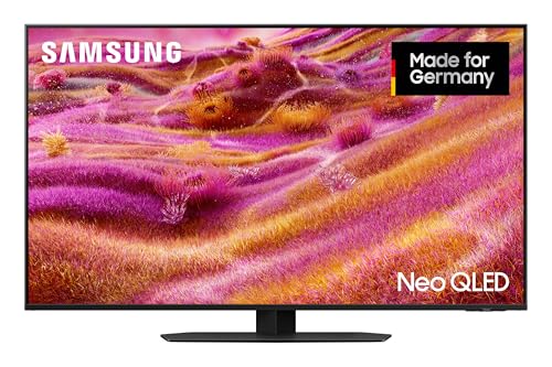 Samsung Neo QLED 4K QN90F 50 Zoll (125 cm) Mini LED, UHD Fernseher, NQ4 AI Gen3 Prozessor, Glare Free, Neo Quantum HDR, 4K Upscaling Pro, Dolby Atmos, Knox Security, Samsung Vision AI Smart TV (2025)