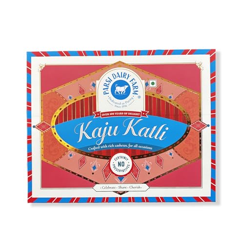 Image of Parsi Dairy Farm Kaju Katli | Pure, Delicious, and Authentic Indian Sweets (500 Gm)
