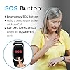 Seculife Smartwatch: Medical Alert Bracelet with GPS Tracker, Fall Detection Smart Watch, 2 Way Calling, SOS Button, Medical Watch, Emergency Device for Seniors, Life Alert System, Elderly Monitoring
