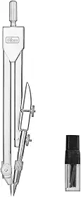 Compasso metal com tira linha C502 Tilibra