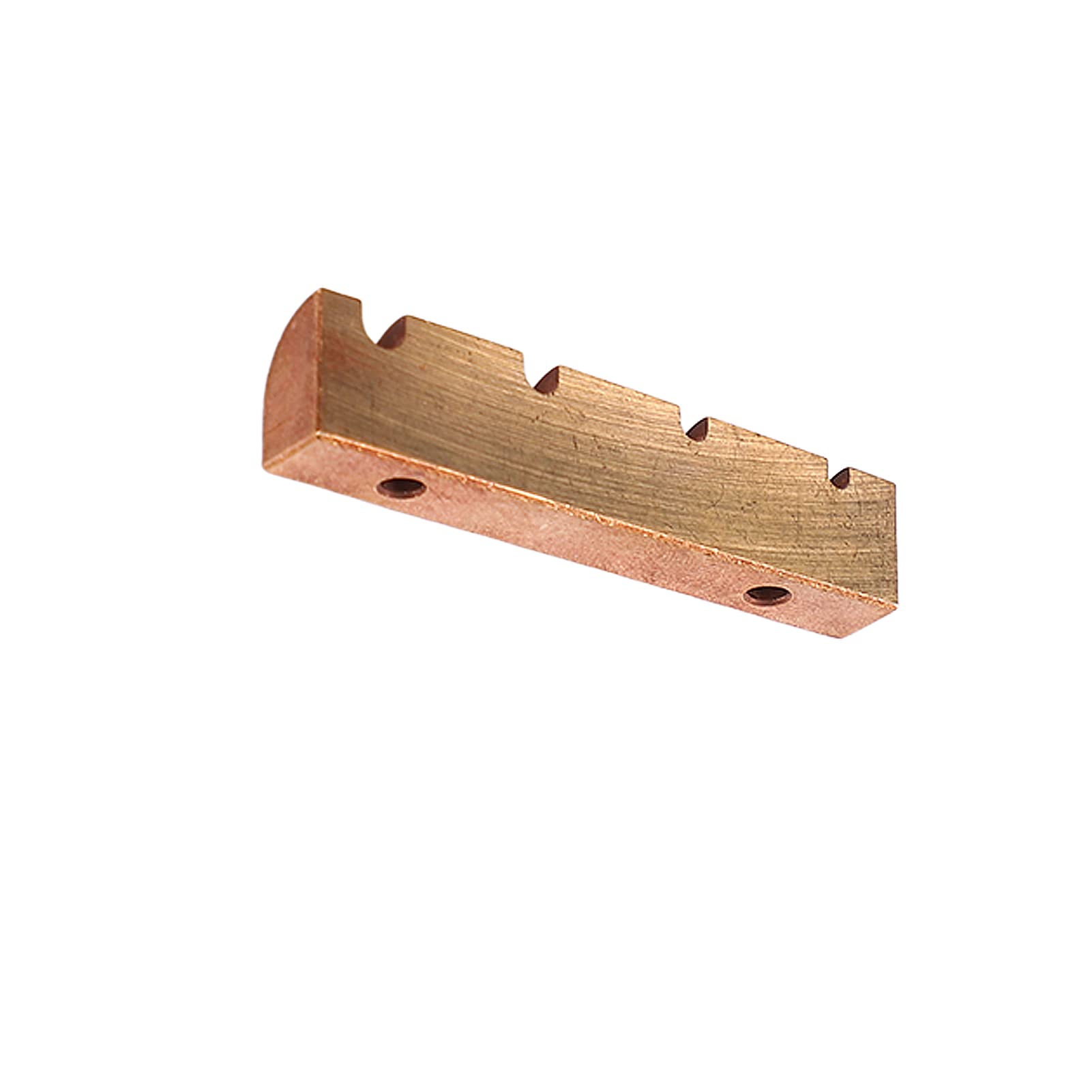Dado d'ottone Basso, Dado d'ottone Pre Scanalato Sostituzione Rapida dell'installazione Ascensore Basso Perfetto per lo Strumento a Molla (GL230 4 corde)