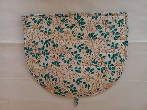 Image of Mandala Tea Cozy Cover White Hand Block Winter Tea Cozy Cotton Tea Kettle Warmer Pot Cover Hot Coffee Cover Handamde Kitchen D�cor (Pattern 15)