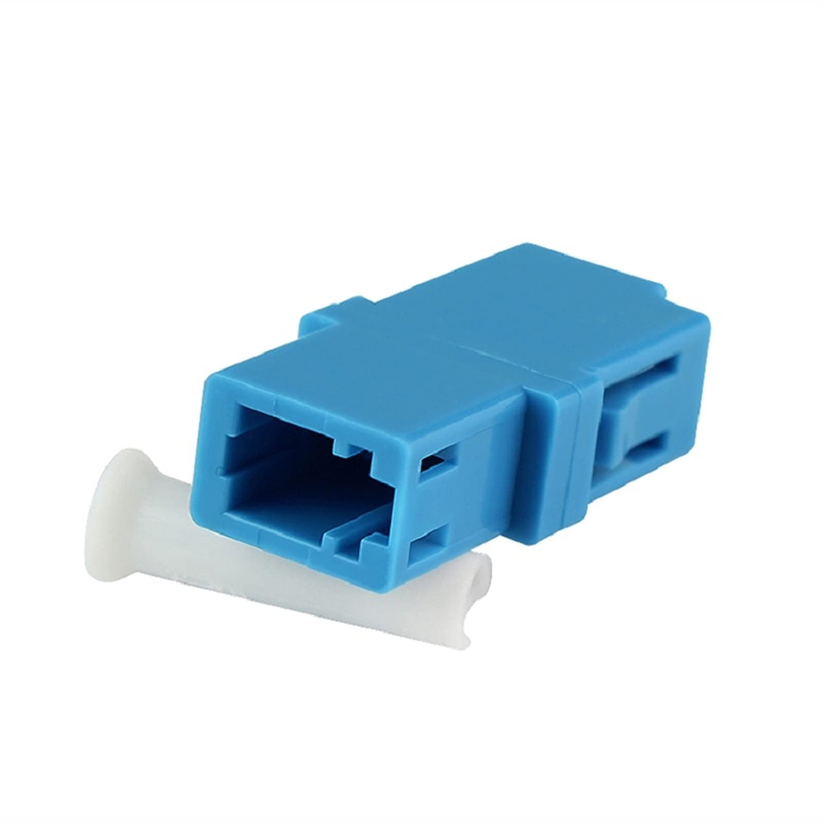 Accessoires de Fibre Optique dix 0PCS LC UPC Adaptateur de Fibre Optique en Plastique Singlemode LC UPC Coupleur de Bride de Fibre Connecteur