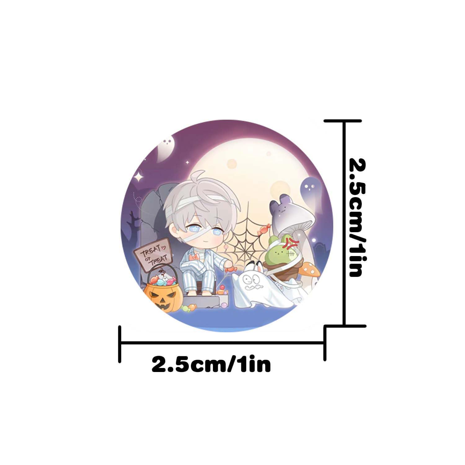 Amazon.co.jp: 恋と深空 ステッカー 恋と深空 グッズ 丸シール セイヤ