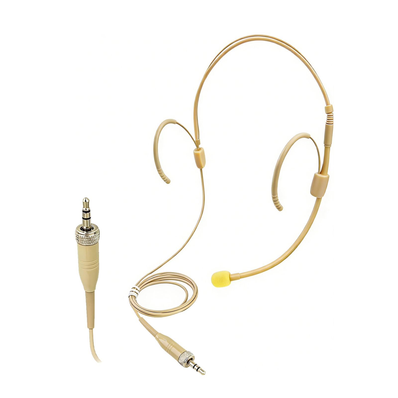 Double Earset Over Headworn Mic for Sennheiser Wireless System