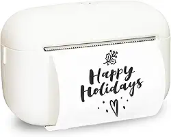 Máquina de fazer etiquetas com fita: impressora de adesivos Bluetooth suporta impressão de várias etiquetas, aplicativo versátil com fontes e ícones para casa, cozinha, escola, organização