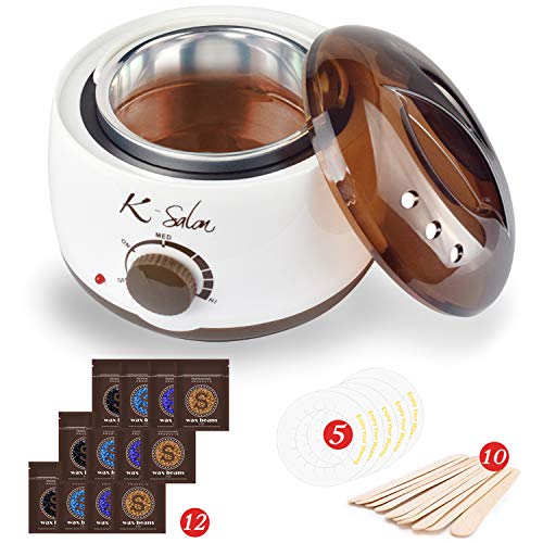 Wax Warmer, 29 in 1 Hair Removal Home Hard Wax Kit Electric Wax