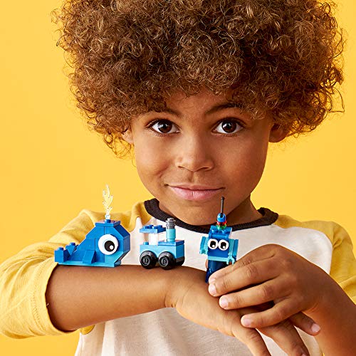 LEGO Classic Creative Blue Bricks 11006 Kids’ Building Toy Starter Set with Blue Bricks to Inspire Imaginative Play, New 2020 (52 Pieces)