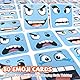 Holzwürfel Puzzle, Puzzle Face Changing Magic Cube, Interaktives Blocks Spielzeug Würfelpuzzle, Sensorik Gesichter Zauberwürfel Baustein Montessori Spielzeug für Kinder ab 3 Jahren