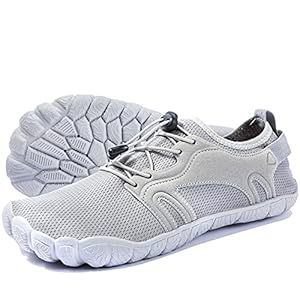 Ranberone Herren Wasserschuhe Schnelltrocknende Barfußschuhe Leichte Atmungsaktive Aquaschuhe für Strandbootfahren Angeln Yoga Tauchen Schnorcheln Surfen Größe 40-50