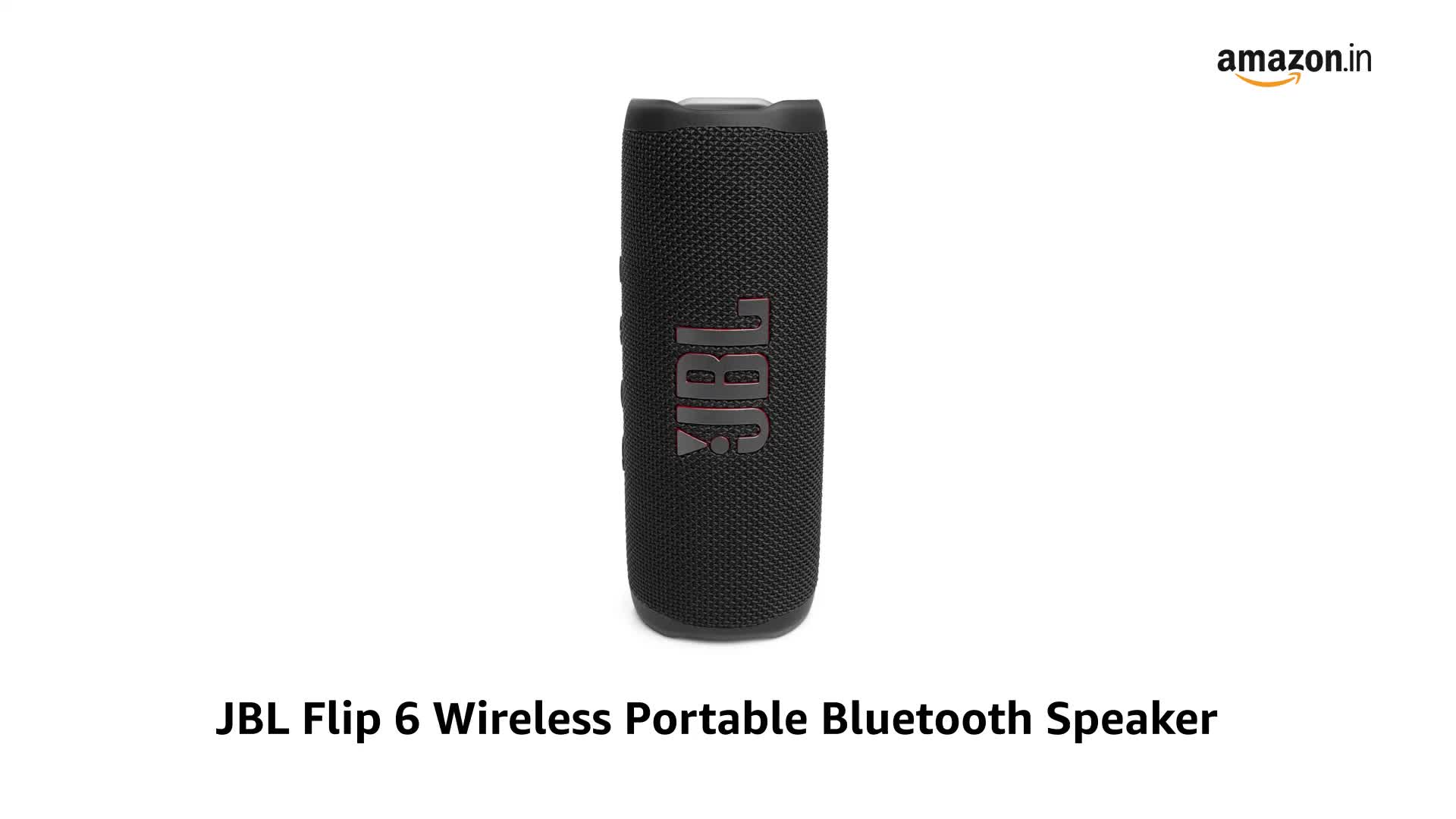 スピーカー・ウーファー jbl flip 6 JBL Flip 6 Wireless Portable Bluetooth Speaker Pro Sound, Upto 12