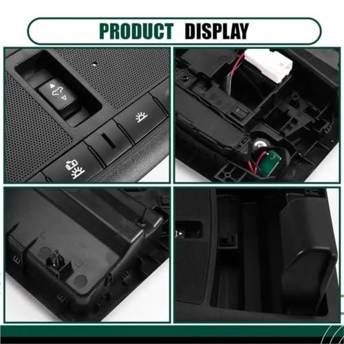 Luz Lectura Techo Superior Coche con Interruptor Solar para Nissan Sentra Altima 2012-2018 4