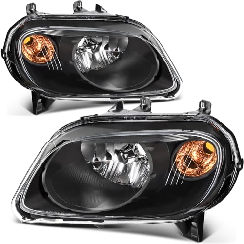 LBRST Headlight Assembly Compatible with for Chevrolet HHR 2006-2011 Bulbs Not Included GM2502262 GM2503262 15827441 15827442 by LBRST - Used condition - CA$65.81
