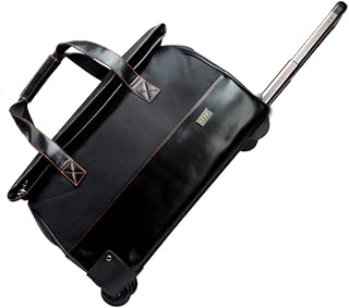 ZHANGQIANG Leve 3 em 1 Cabine com Rodas Aprovada Carrinho de Viagem Mochila Voo Mochila Bagagem de Mão Mala Bolsa para Laptop (Cor: Preto, Tamanho: 46,5 * 28,5 * 30cm) Double the comfort