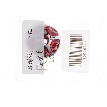 Mohit Enterprises 1 1/8 Aluminum Alloy Bicycle Headset Top Cap Threadless Stem Cover Red (65006927JEL)