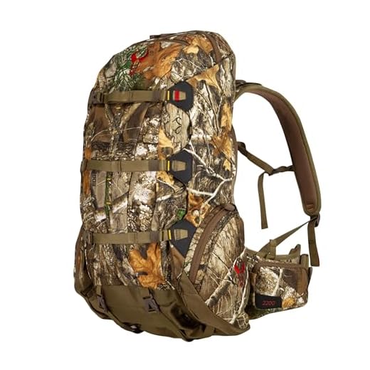 Badlands 2200 Camouflage Hunting Pack and Meat Hauler, Realtree Edge