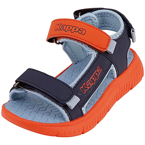 Kappa Kana MF K Unisex Kids, Sandalia, Naranja (Naranja Navy), 30 EU