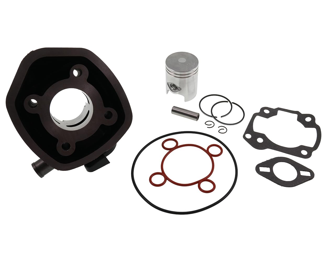VANEZ kit cilindro compatible con Yamaha Aerox, MBK Nitro, Aprilia SR50, Malaguti F12 – motores 50ccm 2T LC Minarelli