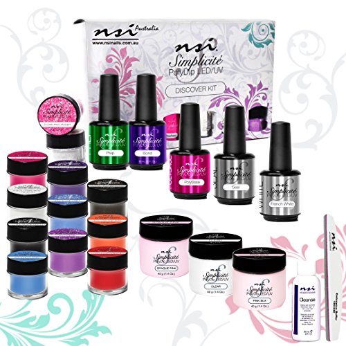 NSI Simplicite PolyDip Nail System LED/UV Discover Kit