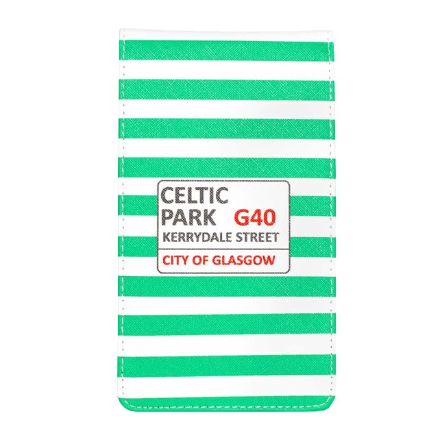 Caddy Club The Celtic Golf Scorecard Holder & Yardage Book Cover – Premium Faux Leather, Pencil Holder, Handmade, Fits All Scorecards – Golf Accessories Gift for Men & Women