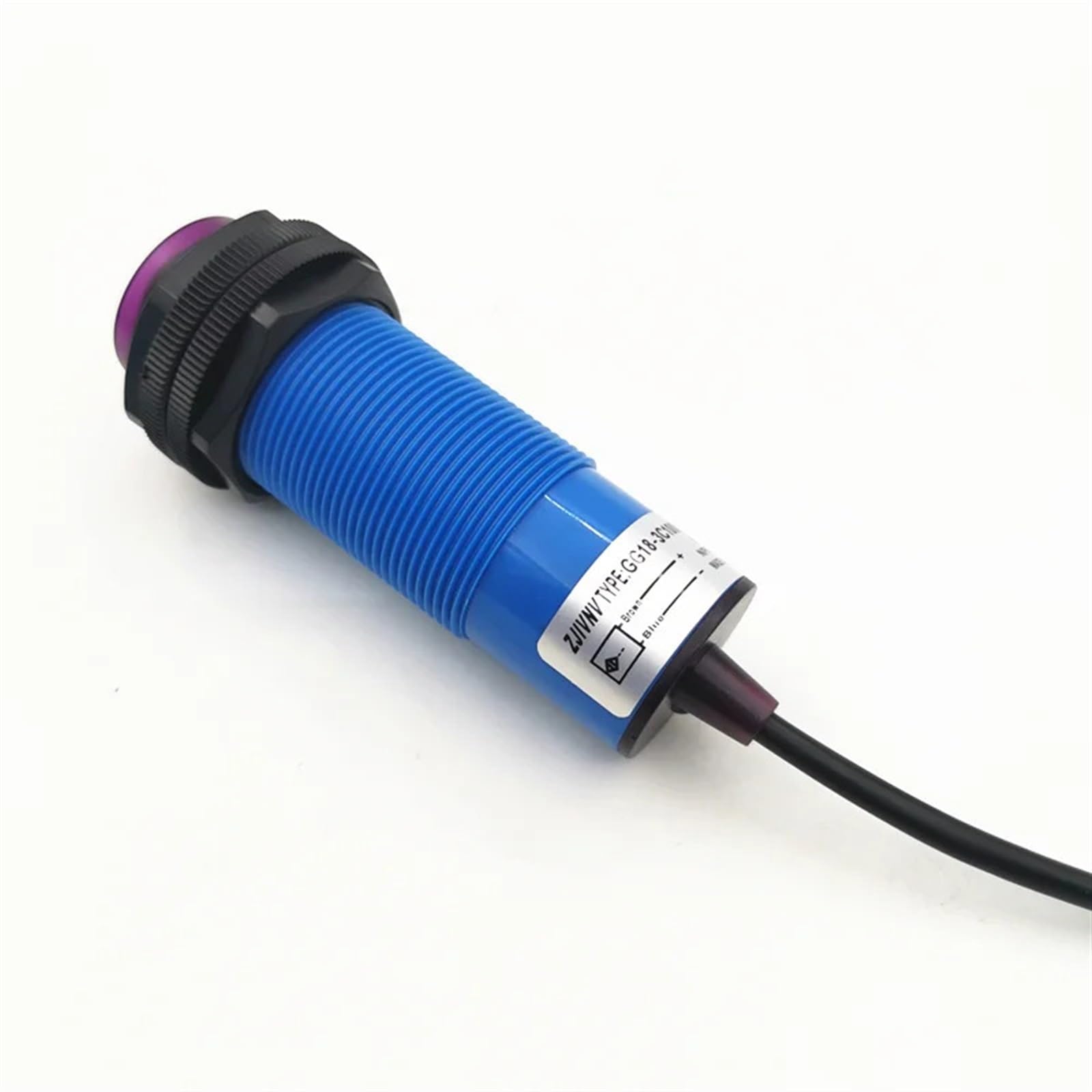 CXFCIHFT 5 pack M30 DC PNP NC normally closed sensor photoelectric photoelectric switch distance 70cm DC switch (G30-3A70PB)