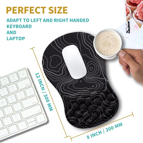 Hokafenle Ergonomic Mouse Pad Wrist Support