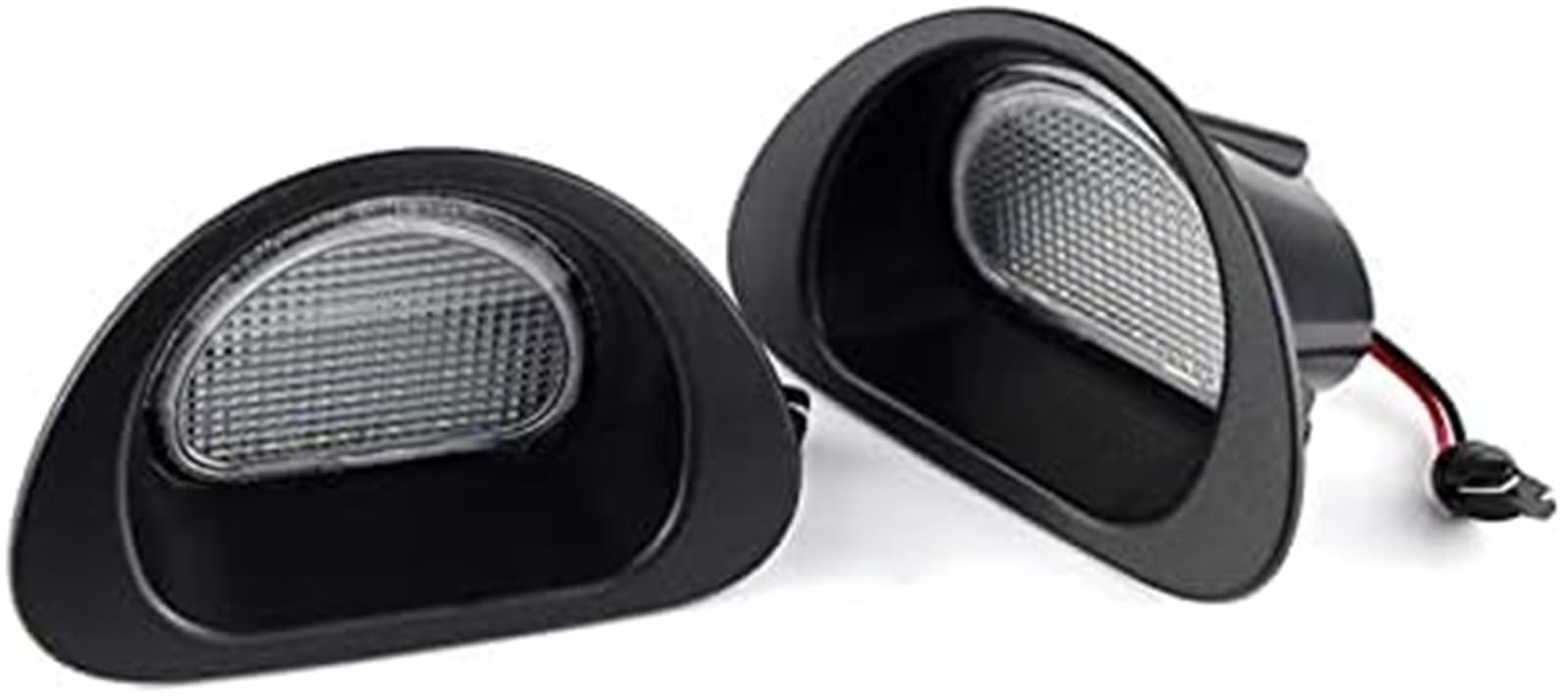 1 Paire de Feux de Plaque d'immatriculation, Accessoires de Voiture, Feux de signalisation arrière, for Citroën C1 MK I 2005-2013, for Peugeot 107 2005-2014 Remplacement de l'ampoule de Plaque