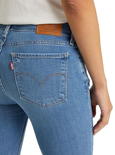 Levi's Damen 711 Skinny Jeans, Rio Lowdown, Blau, 27W 28L – Ansicht 6