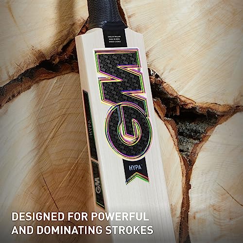 Image of GM Hypa Signature L.E. English Willow Cricket Bat for Mens, Size - Mens
