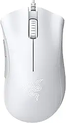 Mouse gamer Razer DeathAdder Essential, sensor óptico de 6400 DPI, Mercury White
