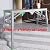 Adjustable Work Platform, 800 Lbs Load Capacity Folding Steel Ladder - Portable Folding Steel Scaffolding Ladder for Heavy Duty Projects