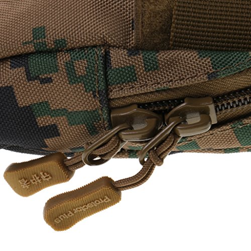 Homyl Molle System Tactical Outdoor Military Medical Primeiros Socorros Bolsa Bolsa - Selva Camo