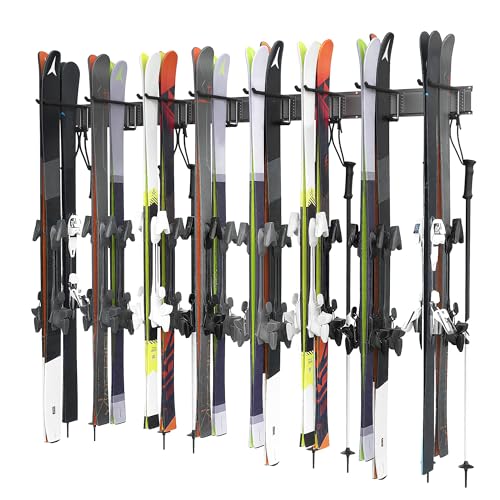 Ultrawall 16-Pair Ski Wall Rack