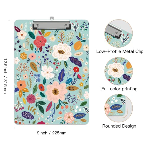 Image of Plastic A4 Clipboards, Clip Board Stardard Letter Size 9 x 12.5 in