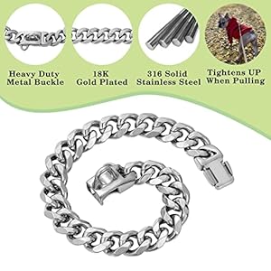 Stainless-Steel-Silver-Gold-Dog-Collars-with-Safety-Buckle-Lock18K-Cuban-Link-Chain-Training-Collar15MM-Strong-Dog-Necklace-Heavy-Duty-Chew-Proof-for-Small-Medium-Large-Dog - Cucciolini Doodles Stainless-Steel-Silver-Gold-Dog-Collars-with-Safety-Buckle-Lock18K-Cuban-Link-Chain-Training-Collar15MM-Strong-Dog-Necklace-Heavy-Duty-Chew-Proof-for-Small-Medium-Large-Dog