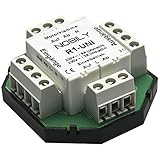 NOBILY Rolladen Trennrelais R1-UNI (1 Motore) Relais Einzelrelais Rolladenrelais Einzelsteuerung Zentralsteuerung Gruppensteuerung fÜr Rolladenmotor Rohrmotor Rolladenantrieb Rolladenantriebe