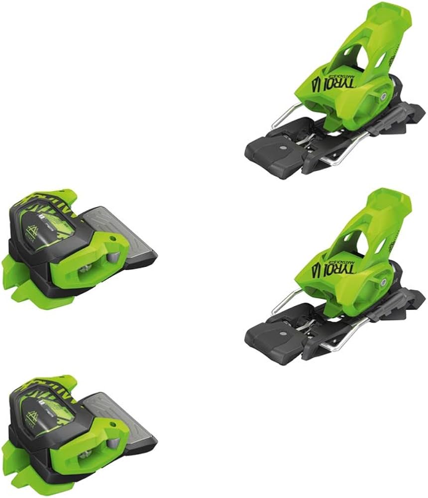 Tyrolia Attack2 13 GW Performance Ski Bindings, Green, 110mm
