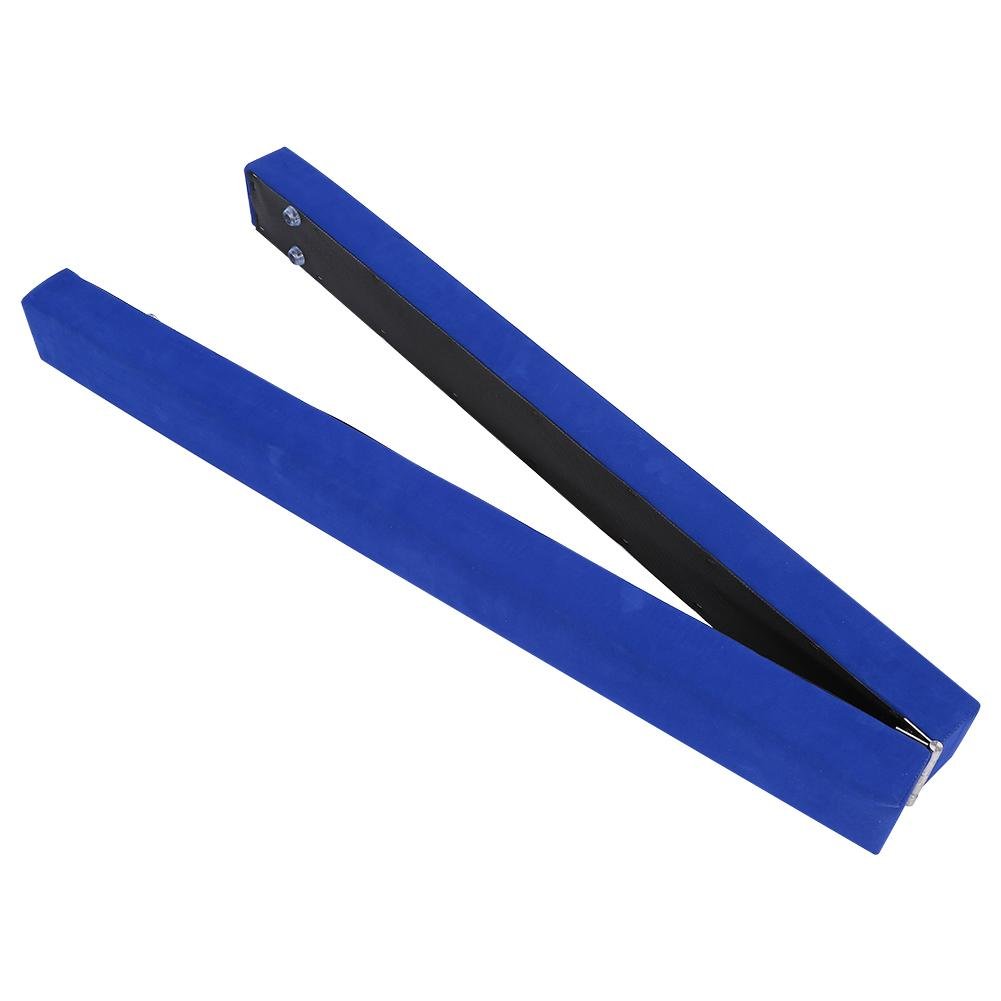 Wakects Viga de Equilibrio Plegable de Gimnasia, Ante Artificial de Madera, 110 x 15 x 10 cm, para Entrenamiento de Niños, Fitness en Casa