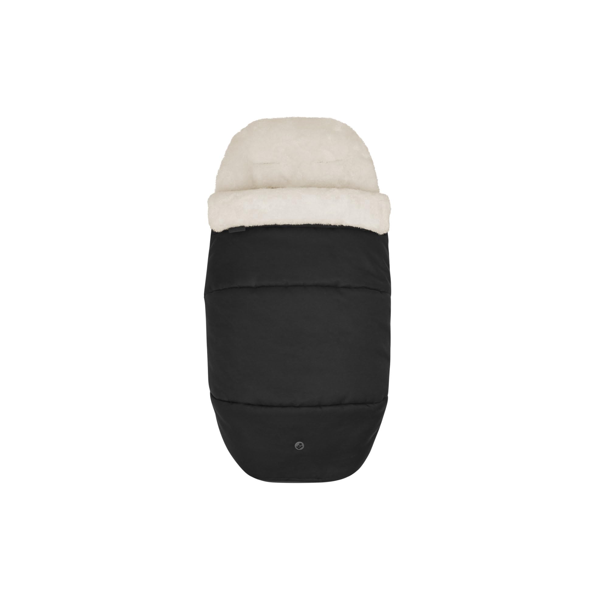 Maxi-Cosi 2 w 1 Śpiworek do wózka, wygodny dla stóp, od urodzenia do 3,5 roku, ciepły, polarowy śpiworek dla niemowląt, Black