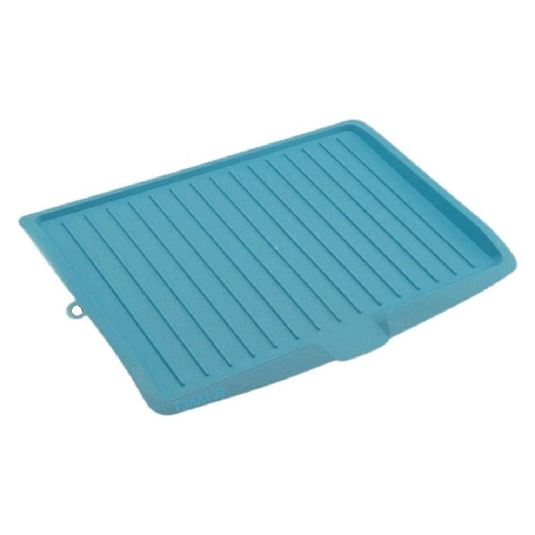SHFTI Large Plastic Sink Dish Drainer Tray Drain Board Vegetable Fruit Drying Rack Washing Holder Storage Rack Kitchen Organizer Shelf (Blue) (B0BL74ZK9Q) Amazon Price History, Amazon Price Tracker