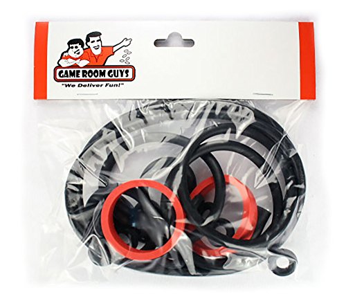 Game Room Guys Bally Kiss Pinball Black Rubber Ring Kit
