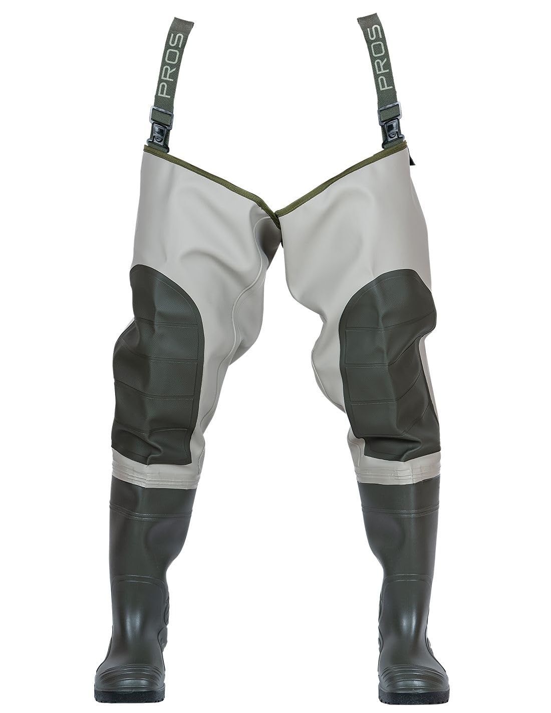 Anglerstiefel Fischerstiefel WATSTIEFEL Premium WRP02 Olive Seestiefel Hüftstiefel