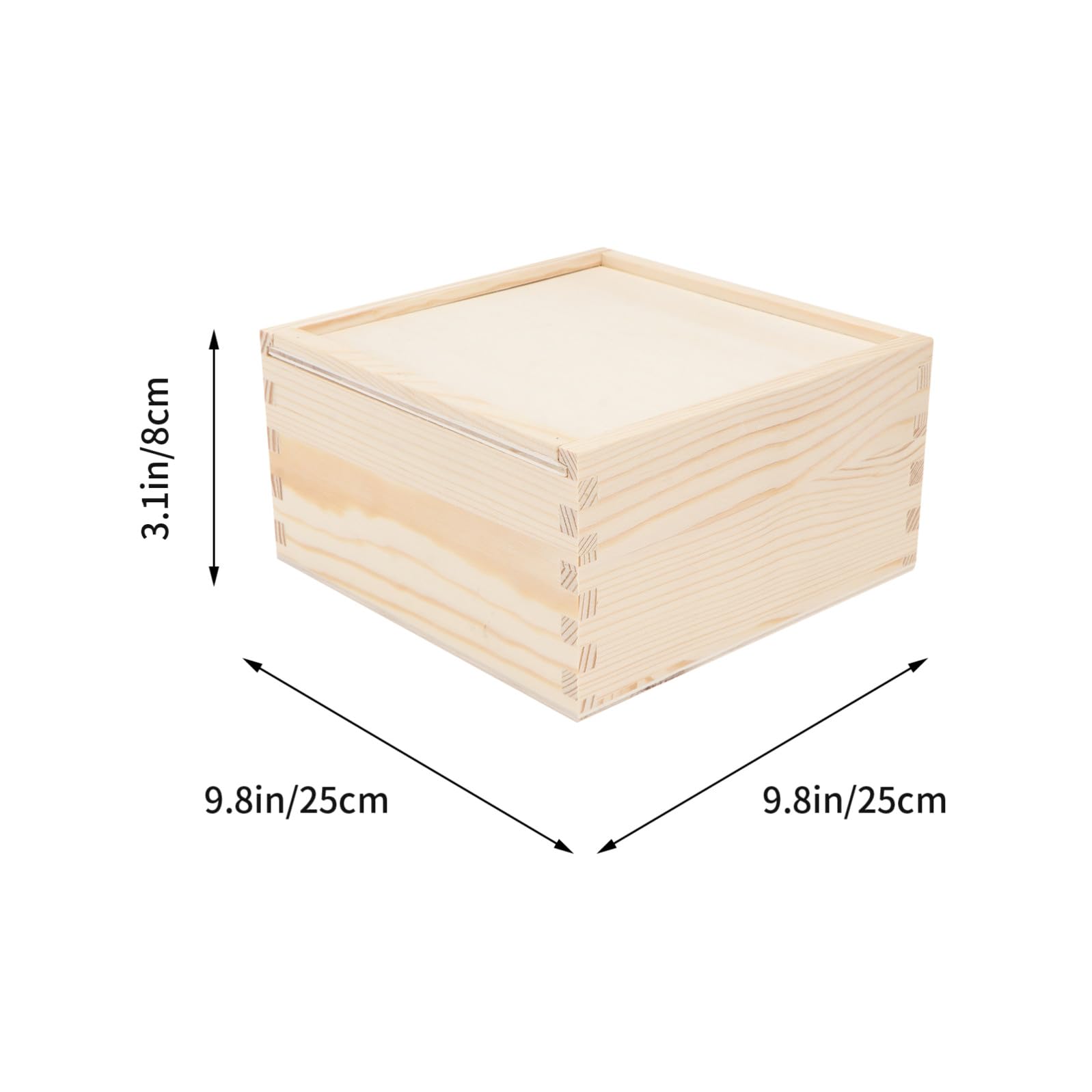 Anneome 1pezzi Scatola Portatile Per Confetti Matrimonio Legno Scatola Creativa Per Dolci e Regali Elegante e Leggera Per Feste e Cerimonie